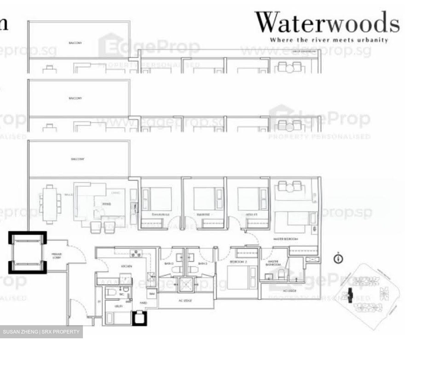 Waterwoods (D19), Condominium #611133831